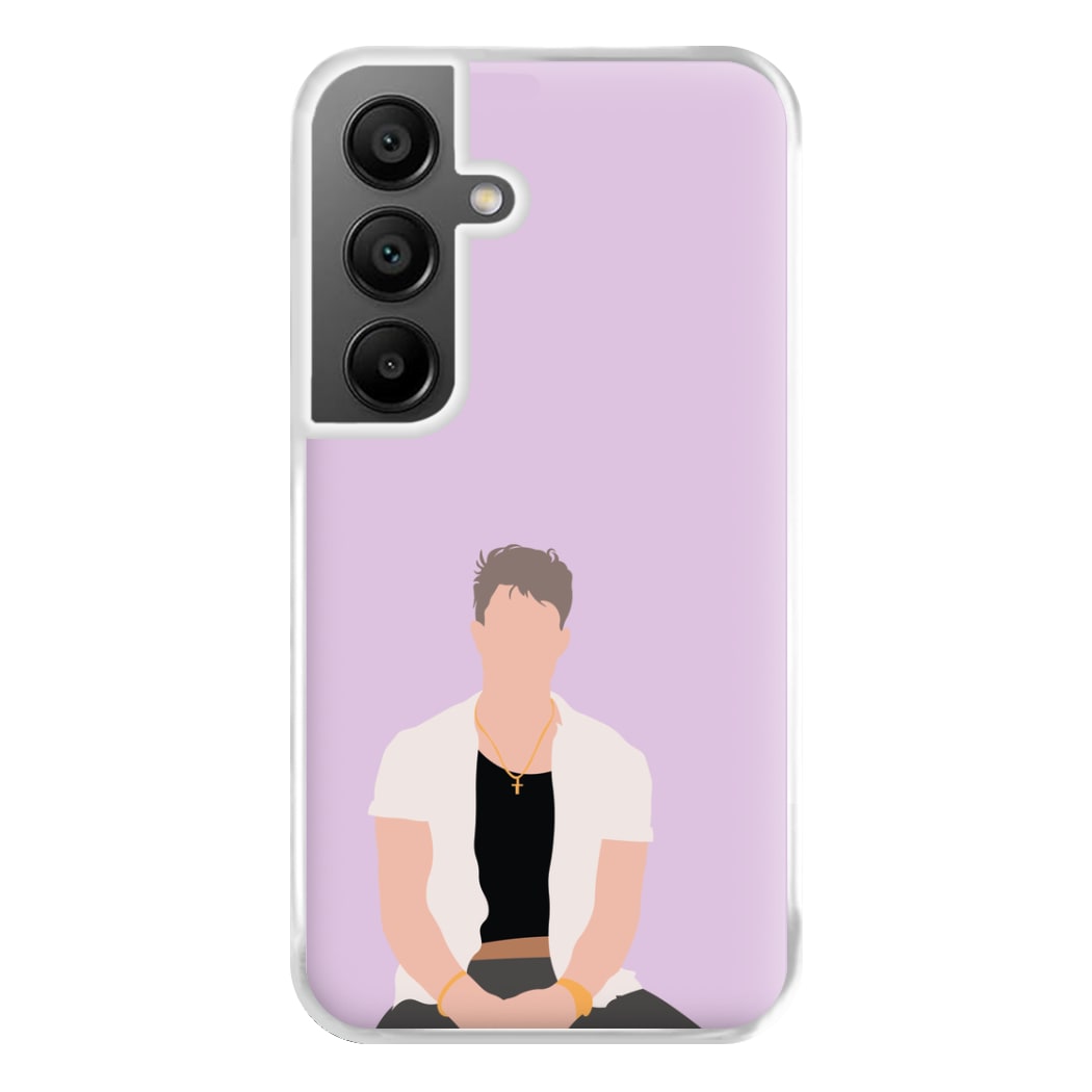 Purple Rife Phone Case for Galaxy A55