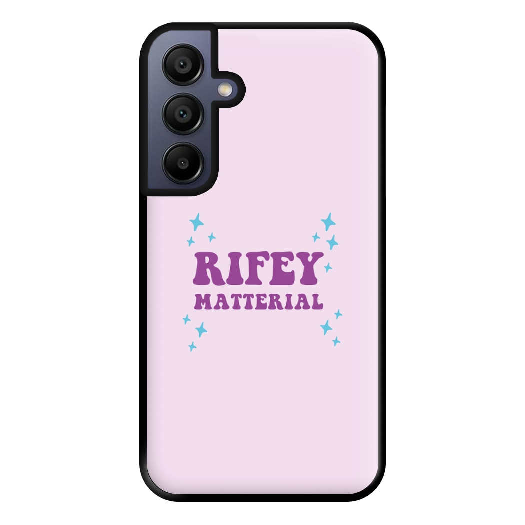 Rifey Material Phone Case for Galaxy A15