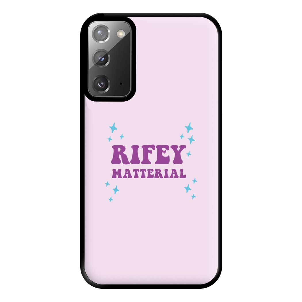 Rifey Material Phone Case for Galaxy Note 20 Ultra