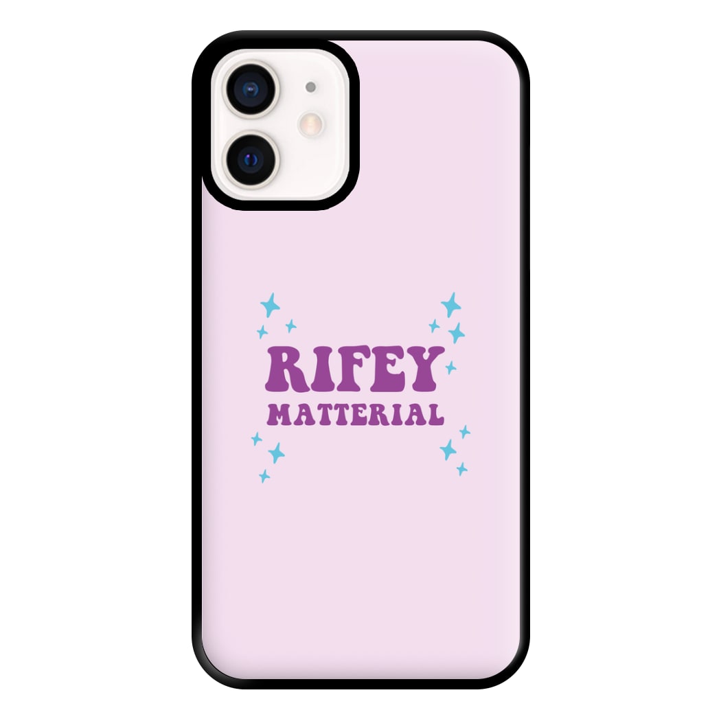 Rifey Material Phone Case for iPhone 12 Mini