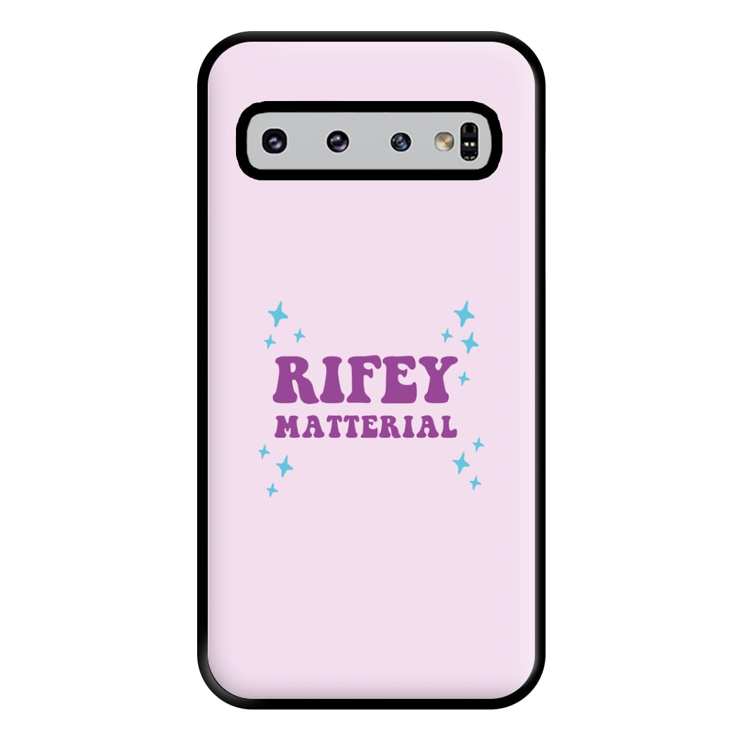 Rifey Material Phone Case for Galaxy S10 Plus