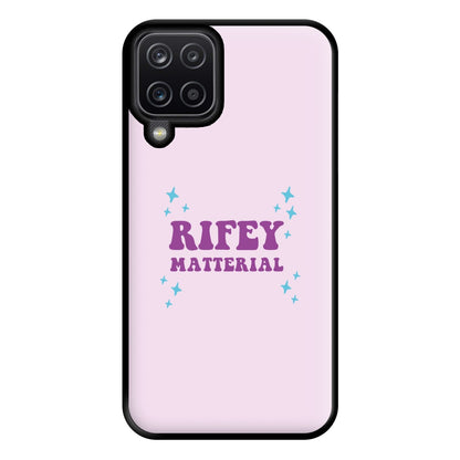 Rifey Material Phone Case for Galaxy A12