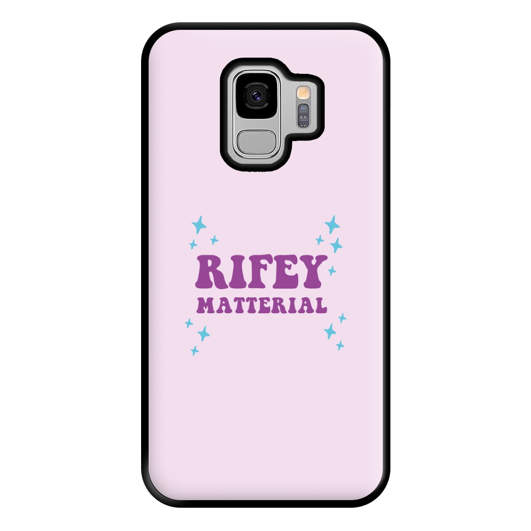 Rifey Material Phone Case for Galaxy S9 Plus