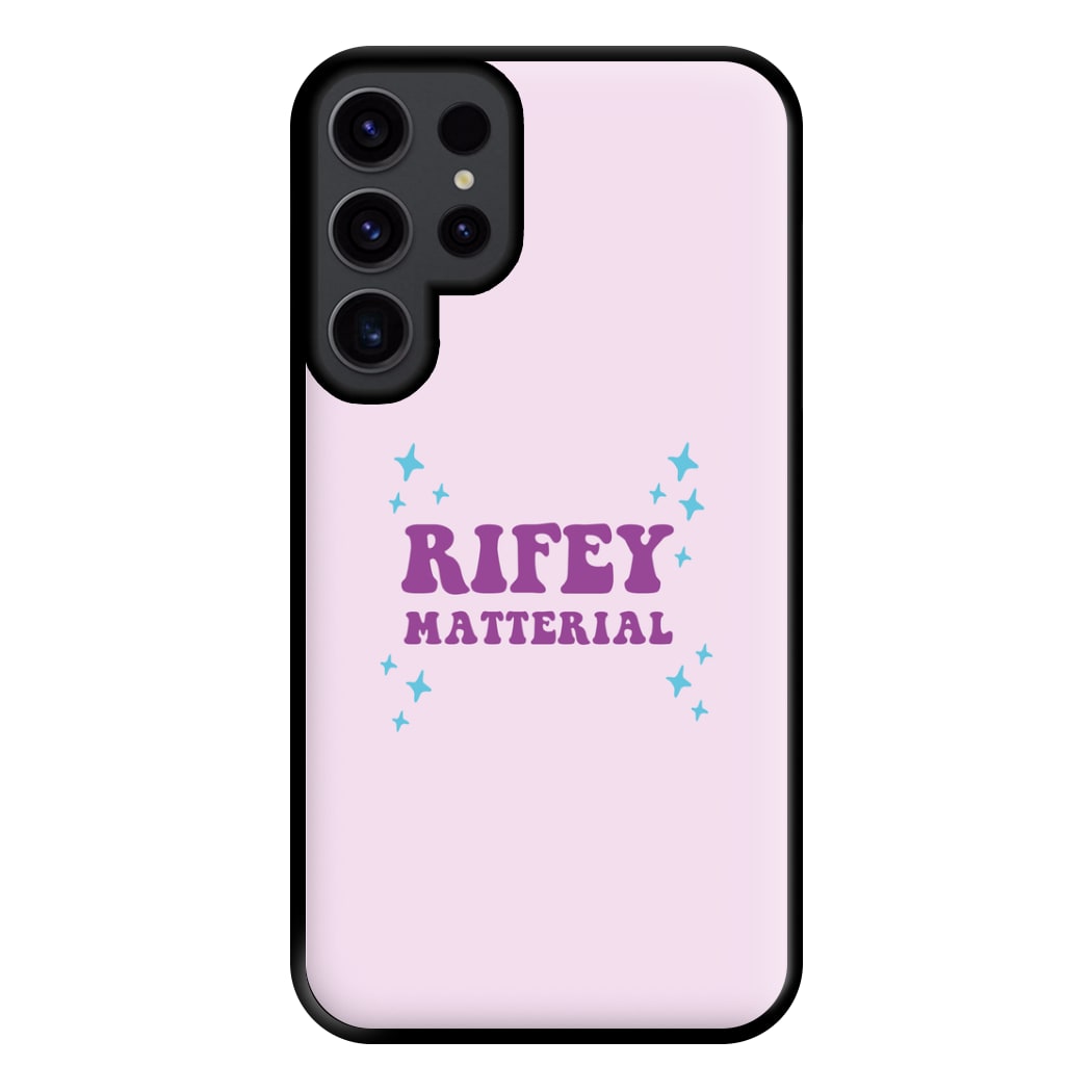 Rifey Material Phone Case for Galaxy S23 Ultra