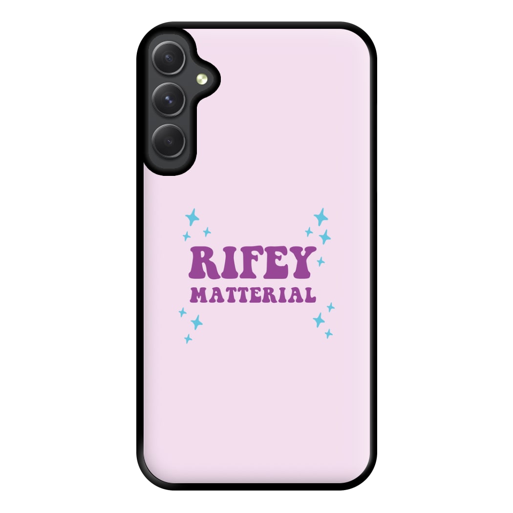 Rifey Material Phone Case for Galaxy A54