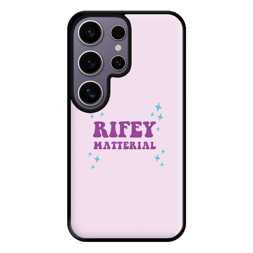 Rifey Material Phone Case for Galaxy S25 Ultra