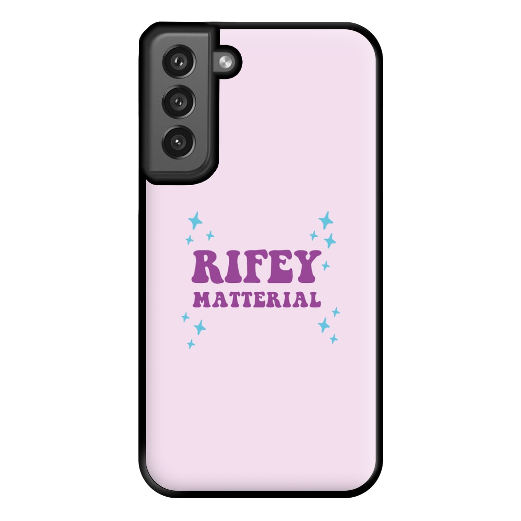 Rifey Material Phone Case for Galaxy S21FE