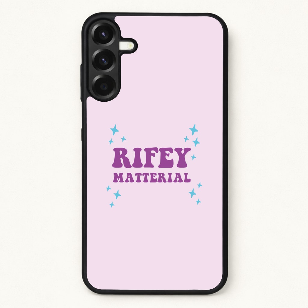 Rifey Material Phone Case for Galaxy A17