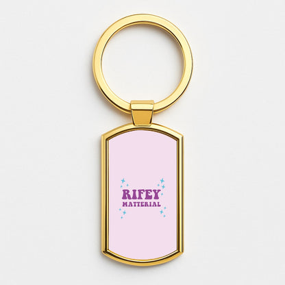 Rifey Material Gold Keyring
