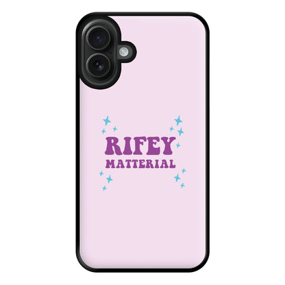 Rifey Material Phone Case for iPhone 16 Plus