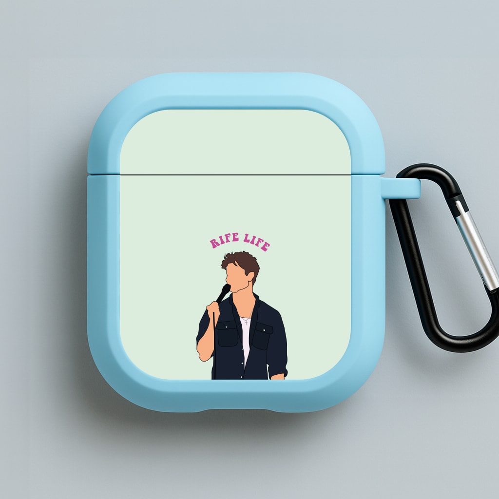 Rife Life Blue AirPods Case