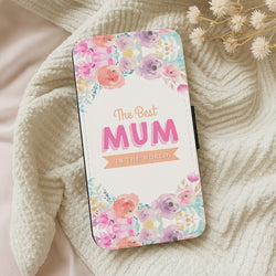 Best Mum In The World Wallet Phone Case