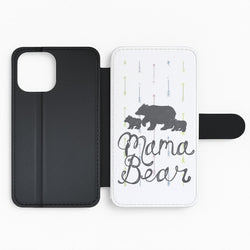 Mama Bear Flip Wallet Phone Case