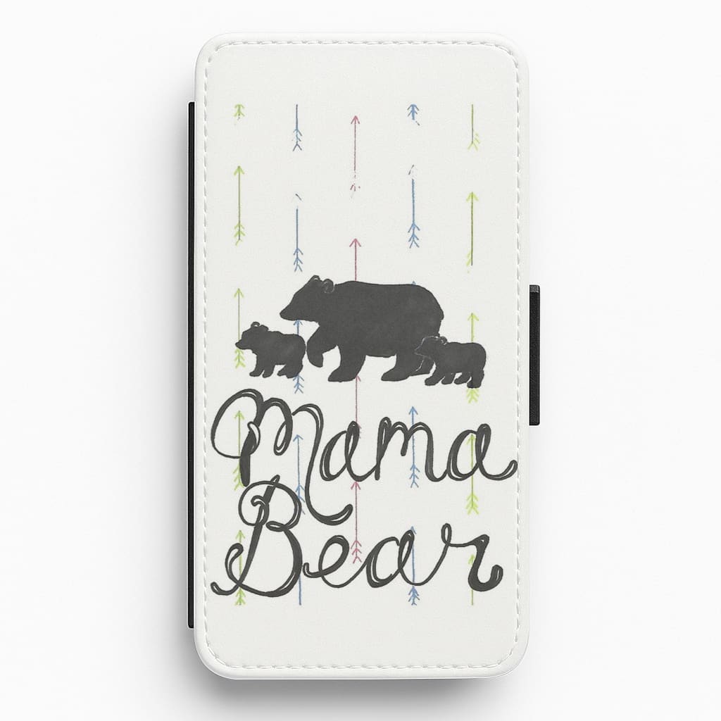 Mama Bear Flip Wallet Phone Case