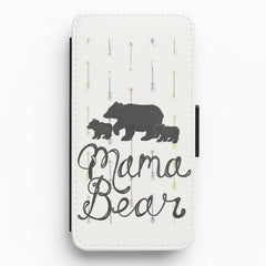 Mama Bear Flip Wallet Phone Case