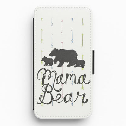 Mama Bear Flip Wallet Phone Case