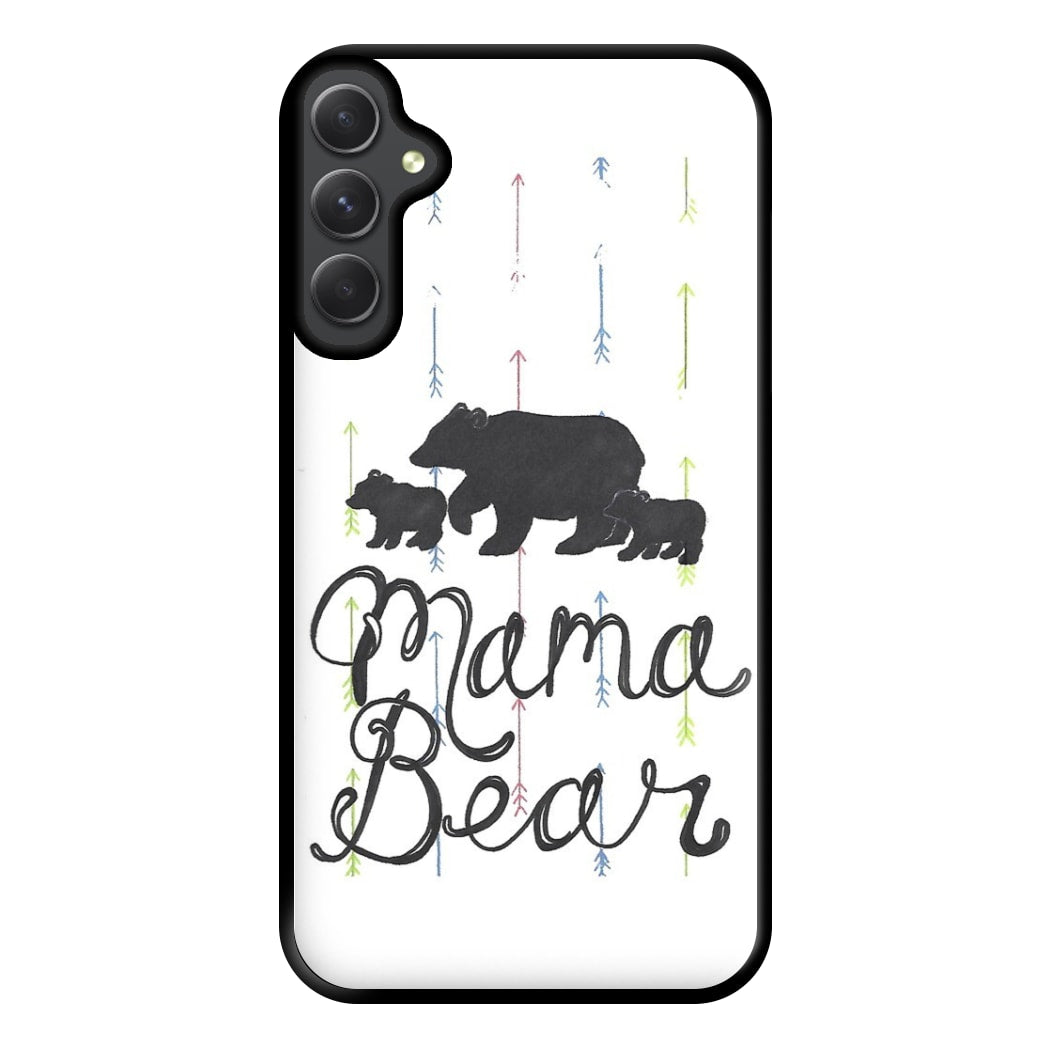 Mama Bear Phone Case for Galaxy A54