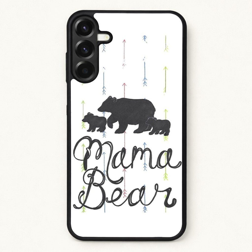 Mama Bear Phone Case for Galaxy A37