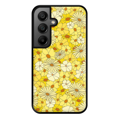 Yellow Flower Pattern - Mothers Day Phone Case for Google Pixel 8