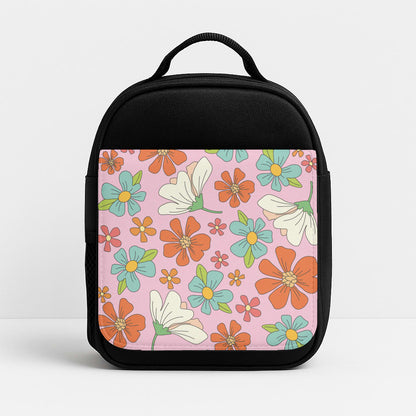 Pink Flower Pattern - Mothers Day Insulated Lunchbox
