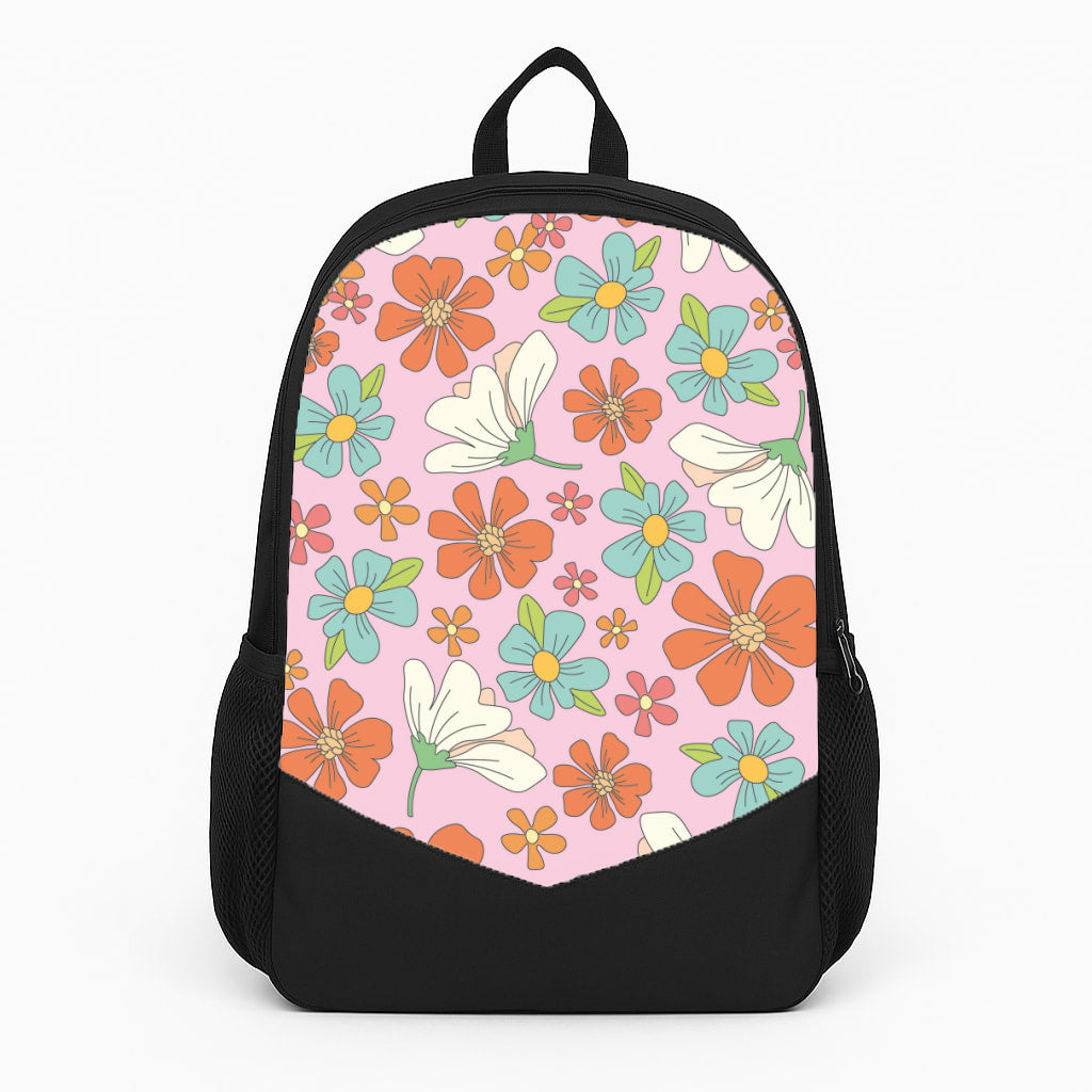 Pink Flower Pattern - Mothers Day Backpack