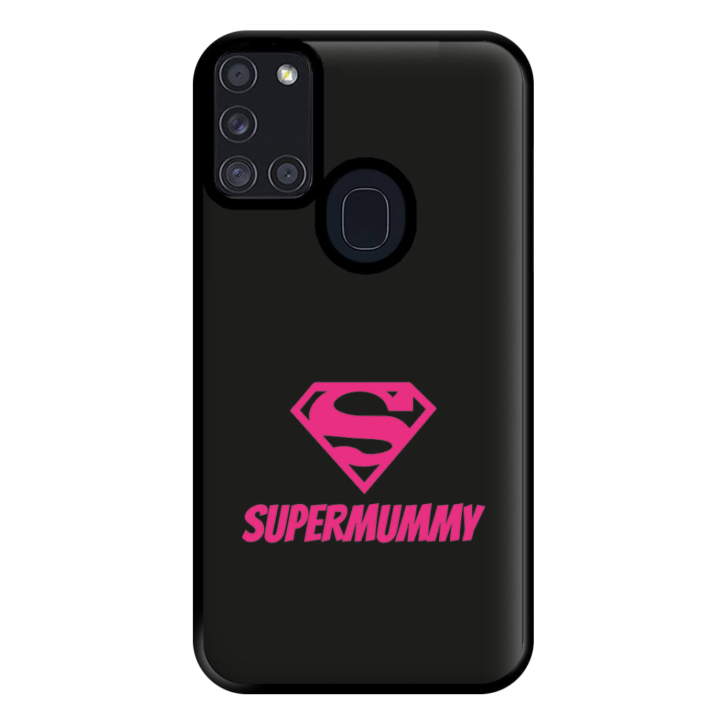 Super Mummy - Mothers Day Phone Case for Galaxy A21s