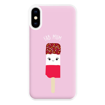 Fab Mum - Mothers Day Phone Case for iPhone XS Max