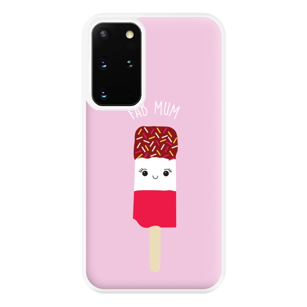 Fab Mum - Mothers Day Phone Case for Galaxy S20 Plus