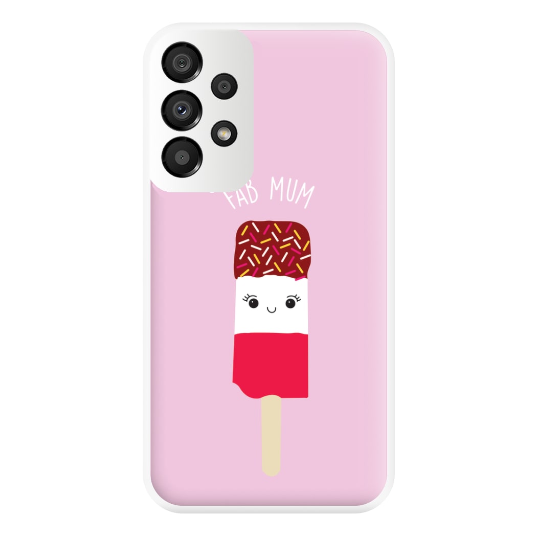 Fab Mum - Mothers Day Phone Case for Galaxy A33