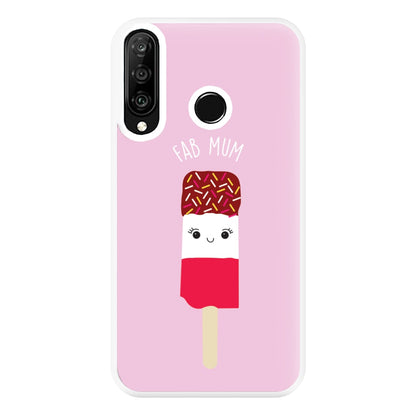 Fab Mum - Mothers Day Phone Case for Huawei P30 Lite