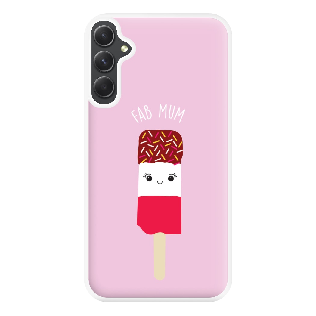 Fab Mum - Mothers Day Phone Case for Galaxy A34