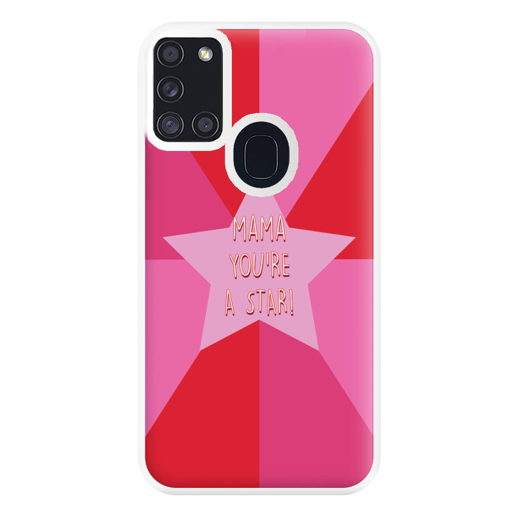 You're A Star - Mothers Day Phone Case for Galaxy A21s