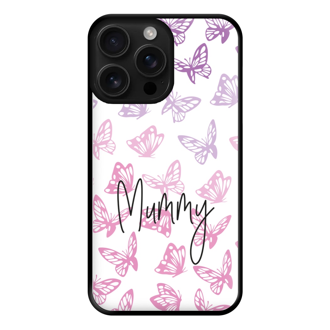 Mummy Butterflies - Mother's Day Phone Case for iPhone 16 Pro Max