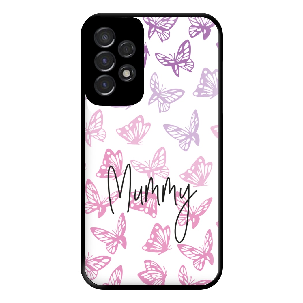 Mummy Butterflies - Mother's Day Phone Case for Galaxy A53