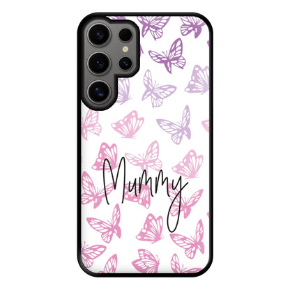 Mummy Butterflies - Mother's Day Phone Case for Galaxy S24 Ultra