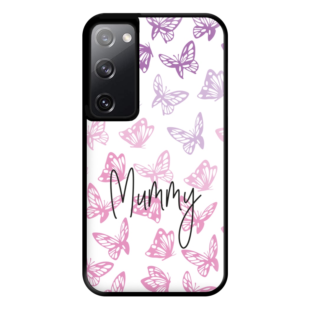 Mummy Butterflies - Mother's Day Phone Case for Galaxy S20