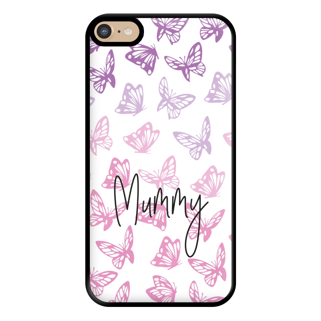 Mummy Butterflies - Mother's Day Phone Case for iPhone 6 Plus / 7 Plus / 8 Plus