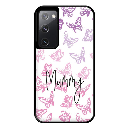 Mummy Butterflies - Mother's Day Phone Case for Galaxy S20FE