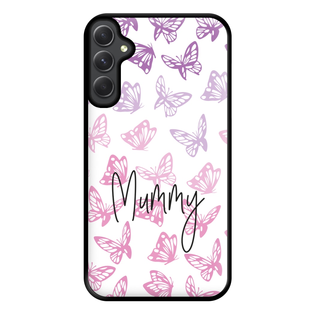 Mummy Butterflies - Mother's Day Phone Case for Galaxy A34