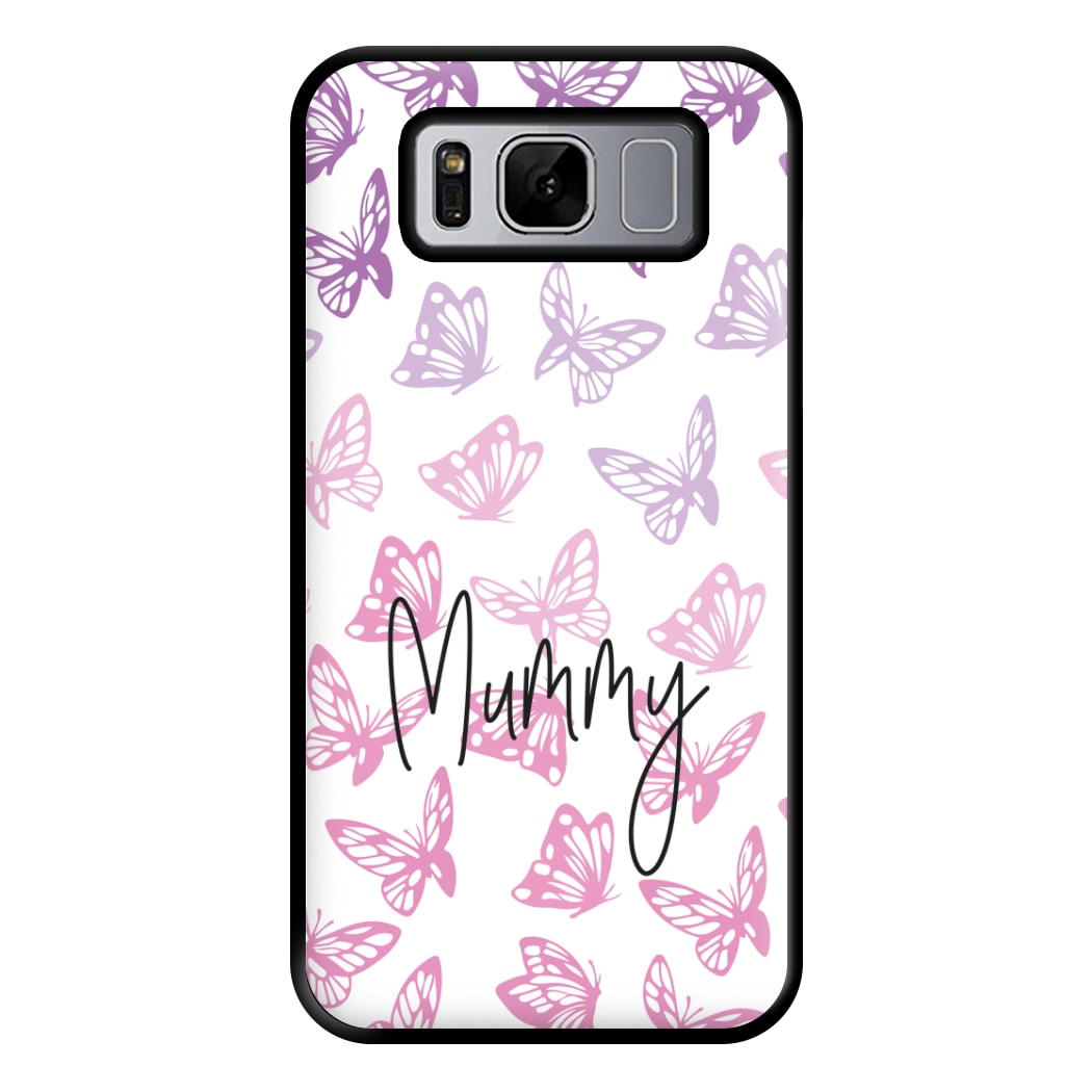 Mummy Butterflies - Mother's Day Phone Case for Galaxy S8 Plus