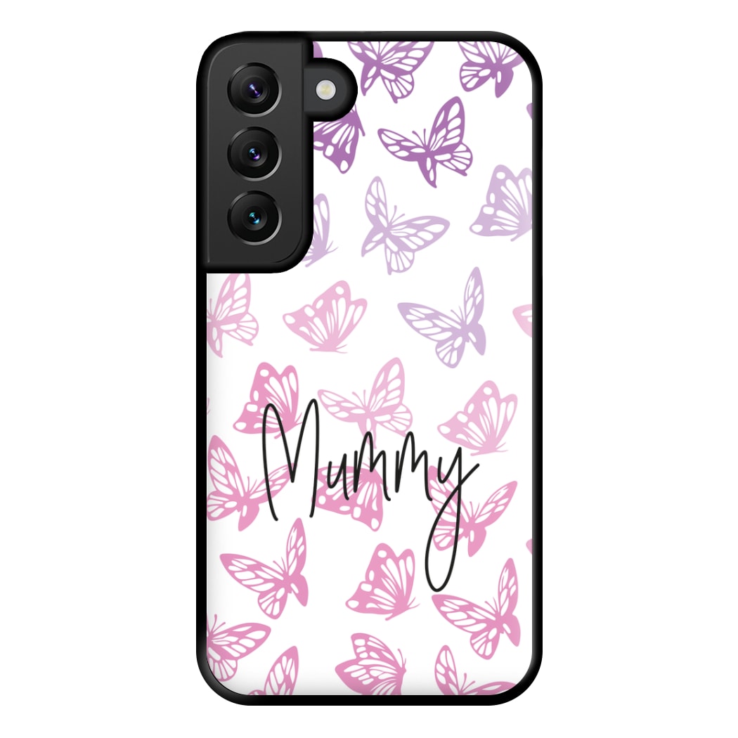 Mummy Butterflies - Mother's Day Phone Case for Galaxy S22 Plus