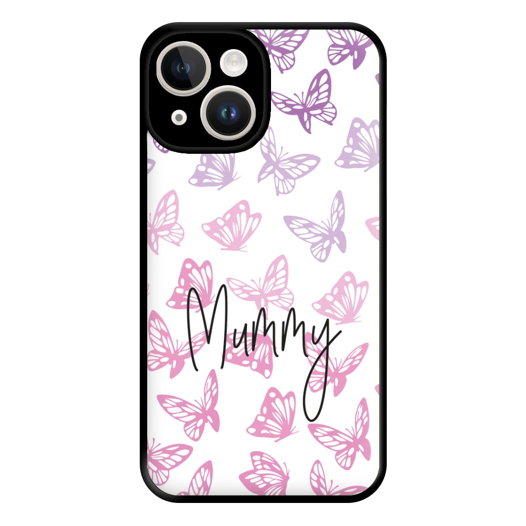 Mummy Butterflies - Mother's Day Phone Case for iPhone 14