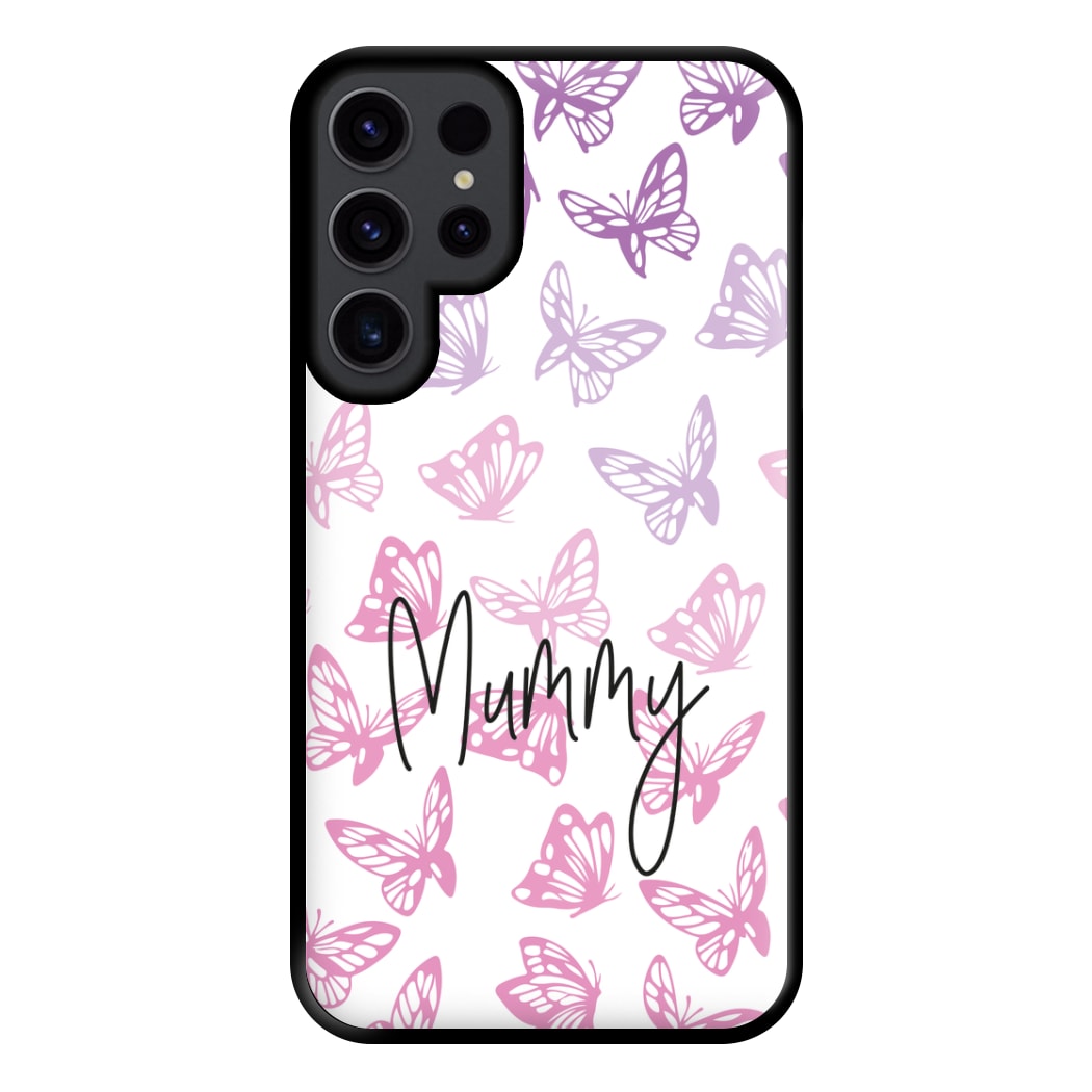 Mummy Butterflies - Mother's Day Phone Case for Galaxy S23 Ultra