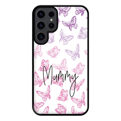 Mummy Butterflies - Mother's Day Phone Case for Galaxy S23 Ultra