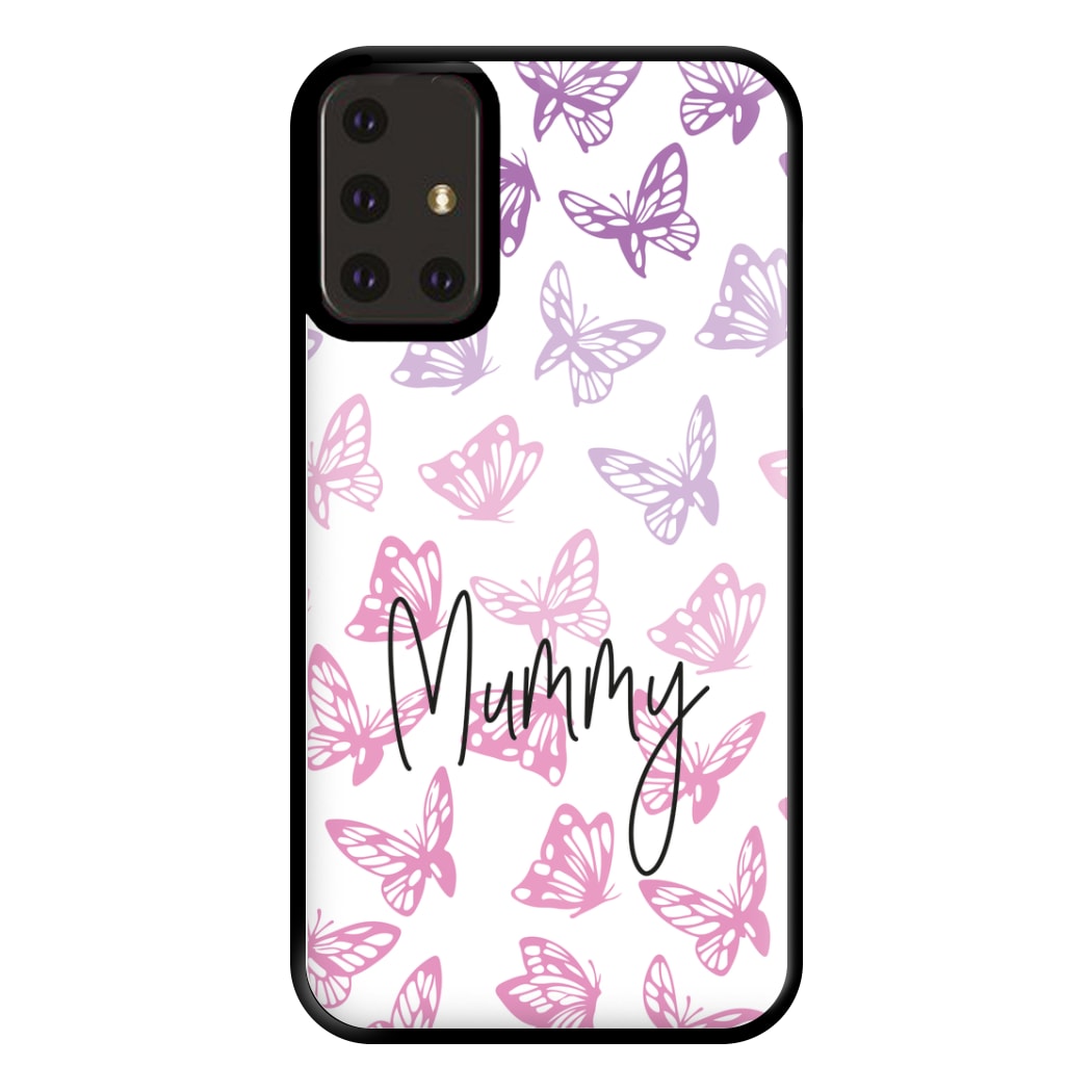 Mummy Butterflies - Mother's Day Phone Case for Galaxy A71