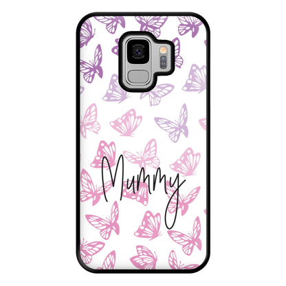 Mummy Butterflies - Mother's Day Phone Case for Galaxy S9 Plus