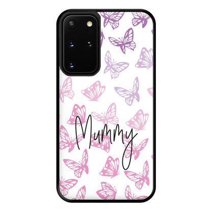 Mummy Butterflies - Mother's Day Phone Case for Galaxy S20 Plus