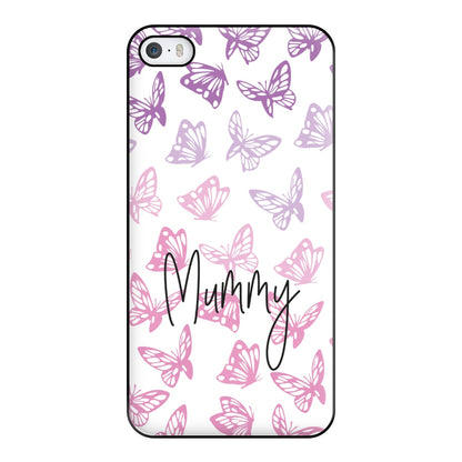 Mummy Butterflies - Mother's Day Phone Case for iPhone 5 / 5s / SE 2016