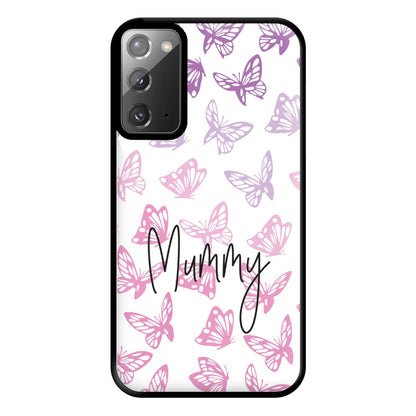 Mummy Butterflies - Mother's Day Phone Case for Galaxy Note 20 Ultra