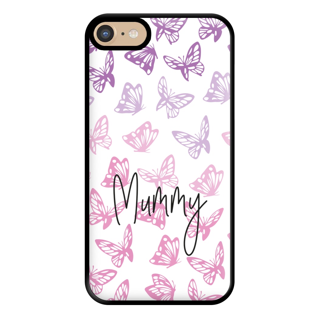 Mummy Butterflies - Mother's Day Phone Case for iPhone 6 / 7 / 8 / SE